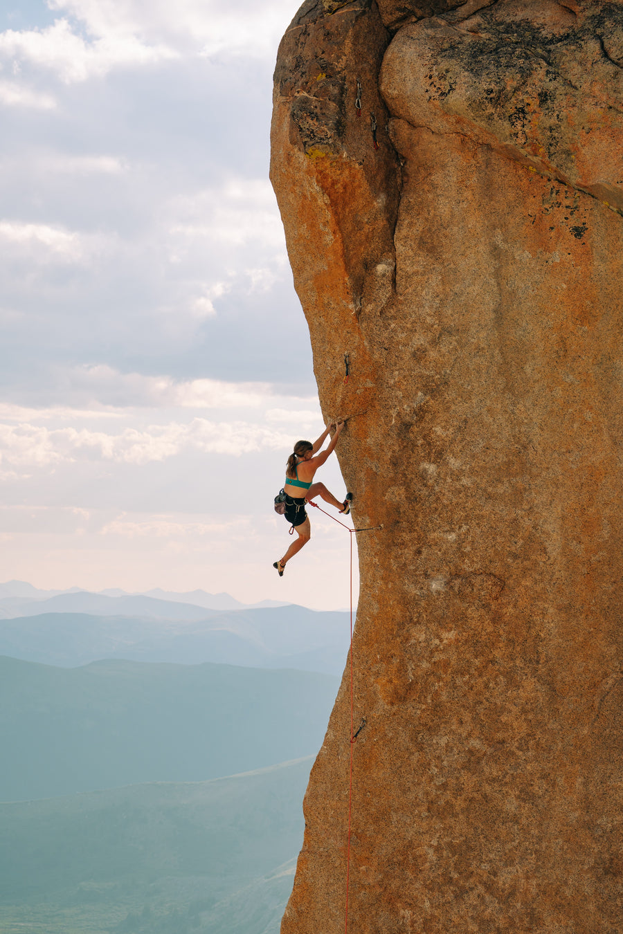 Michaela Kiersch climbing