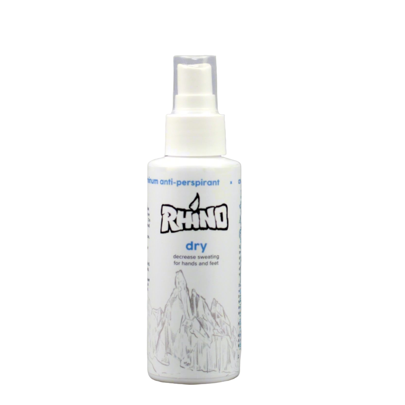 Rhino Dry Non Aluminum Antiperspirant for Hands and Feet