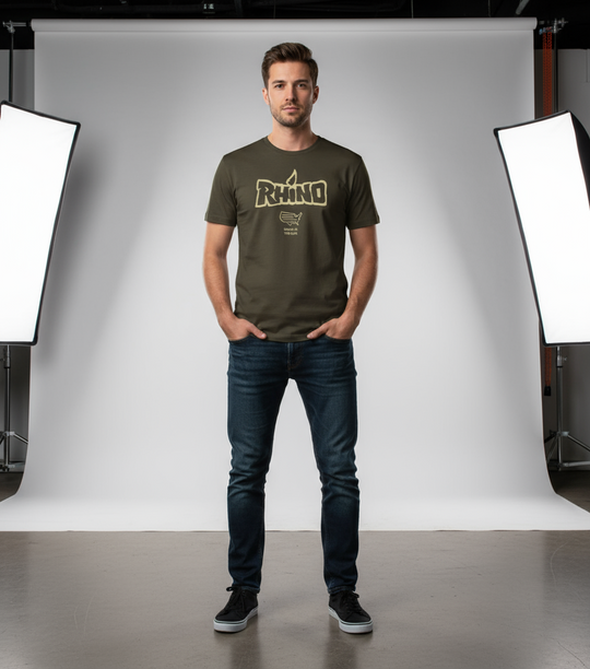 Rhino T Shirt - "Made In The USA"
