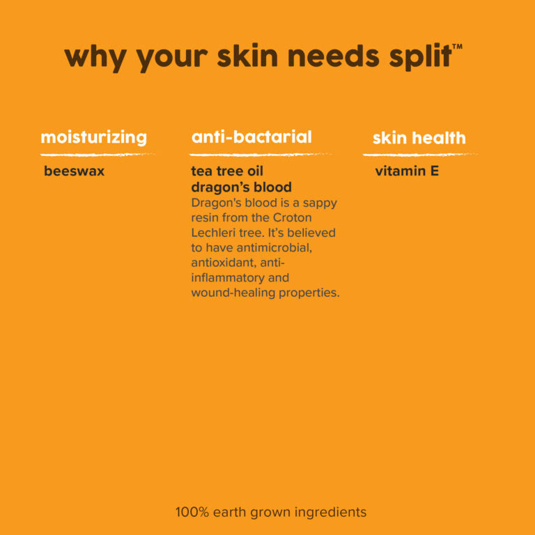 Rhino Split Balm – natural healing salve with lavender, vitamin E, and beeswax for damaged skin