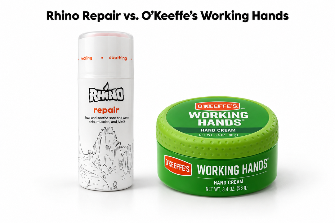 Rhino Repair vs. O'Keeffe's Working Hands: An Honest Comparison