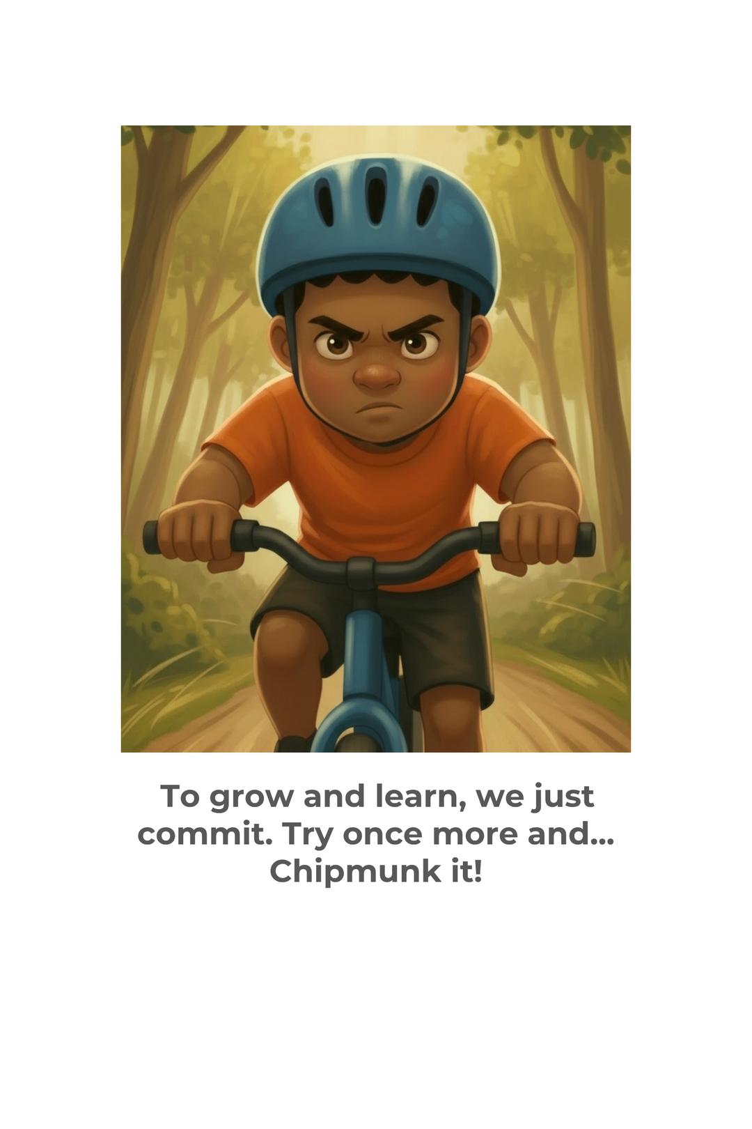 Champions Chipmunk It: A Children’s Book About Biking, Bravery, and Never Giving Up
