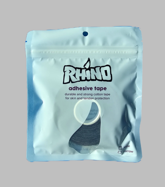 Athletic Tape - strong cotton tape with extra sticky Zink Oxide adhesive. Best sports tape for rock climbing, gymnastics, jiu jitsu, bouldering, joint support.