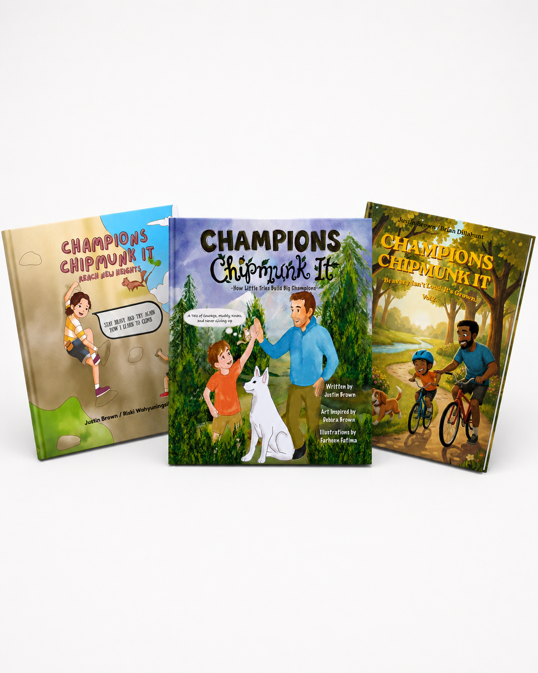 Champions Chipmunk It: Full Book Set + T Shirt