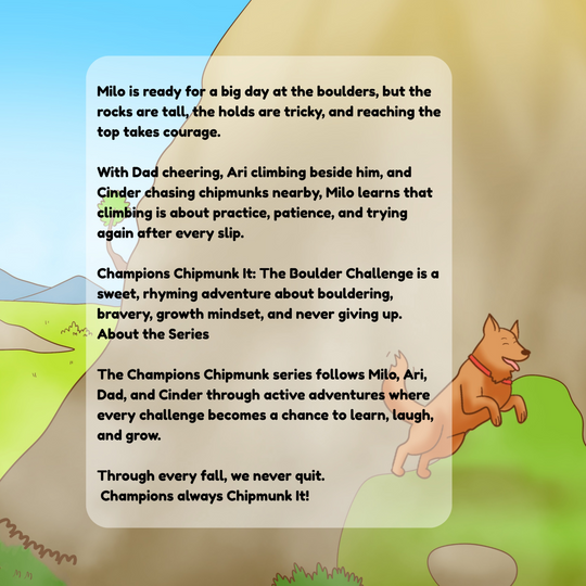 Champions Chipmunk It: A Growth Mindset Climbing Adventure for Kids