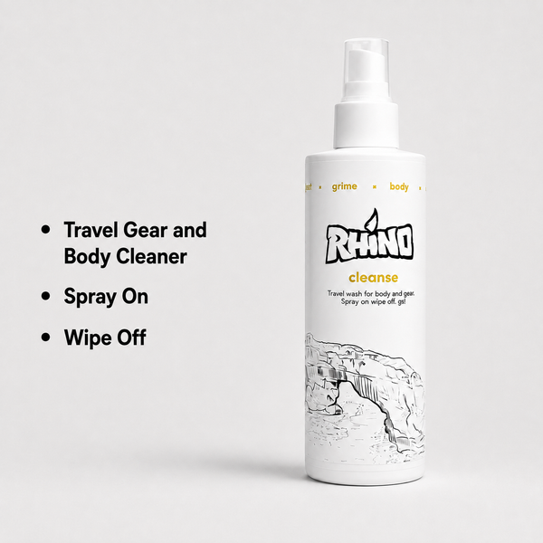 Rhino Cleanse showerless body spray