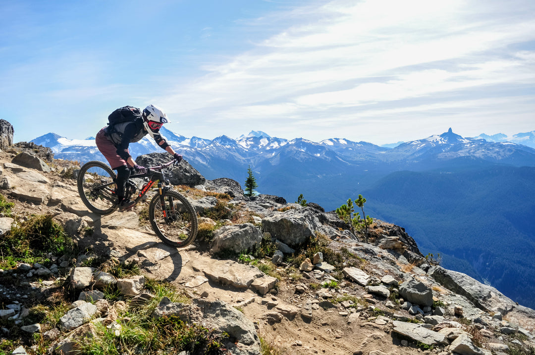 Cross-country mountain biker — Rhino skin care for endurance riders.