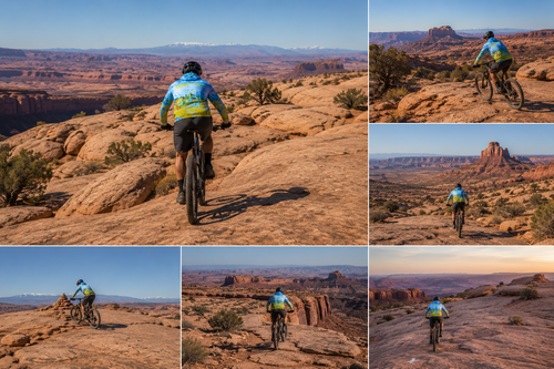 Heaven sun hoodie in the Moab desert.