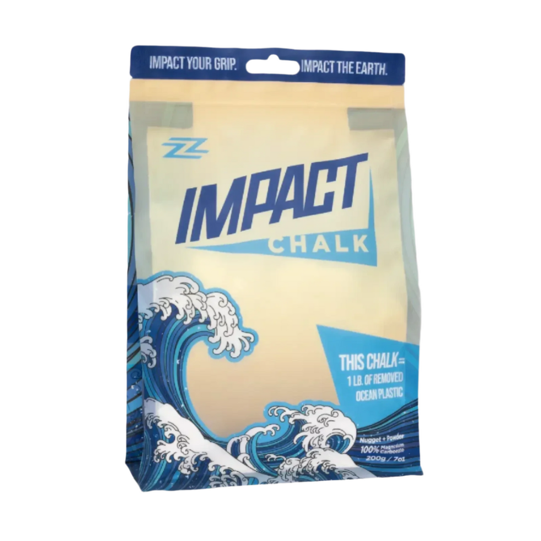 Impact Climbing Chalk - Experience the difference.  Ultra-pure, long-lasting formula rivals Friction Labs at a better price