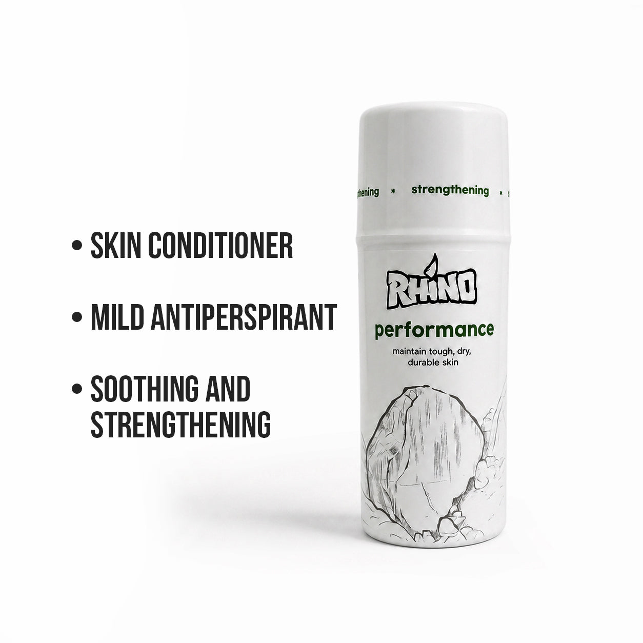 Non Aluminum Antiperspirant For Performance | Rhino Skin – Rhino