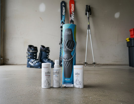 Powder Day Package.  Perfect for those winter ski days. Warm and dry hands and feet. sore muscles and joints