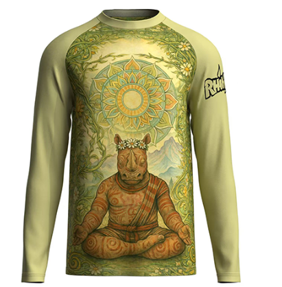 SPF 50 Rashguard. 200G flat stitch.
