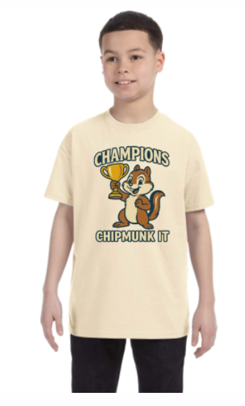 Rhino T Shirt - Champions Chipmunk It
