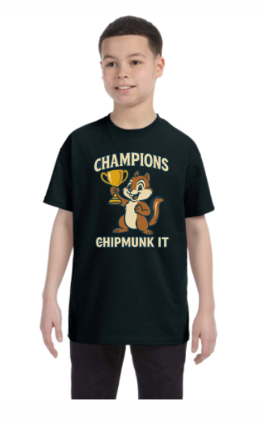 Rhino T Shirt - Champions Chipmunk It