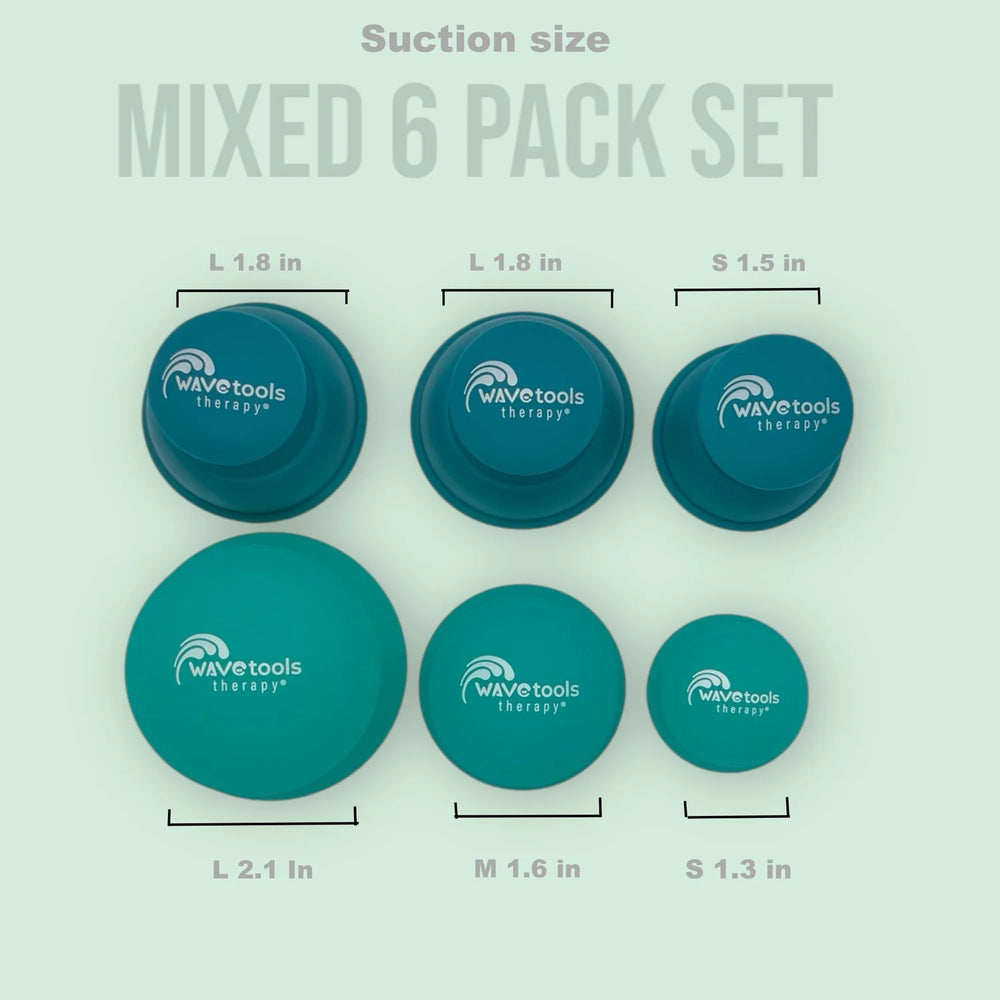 Wave Tool - Dual Style Cupping set (6)