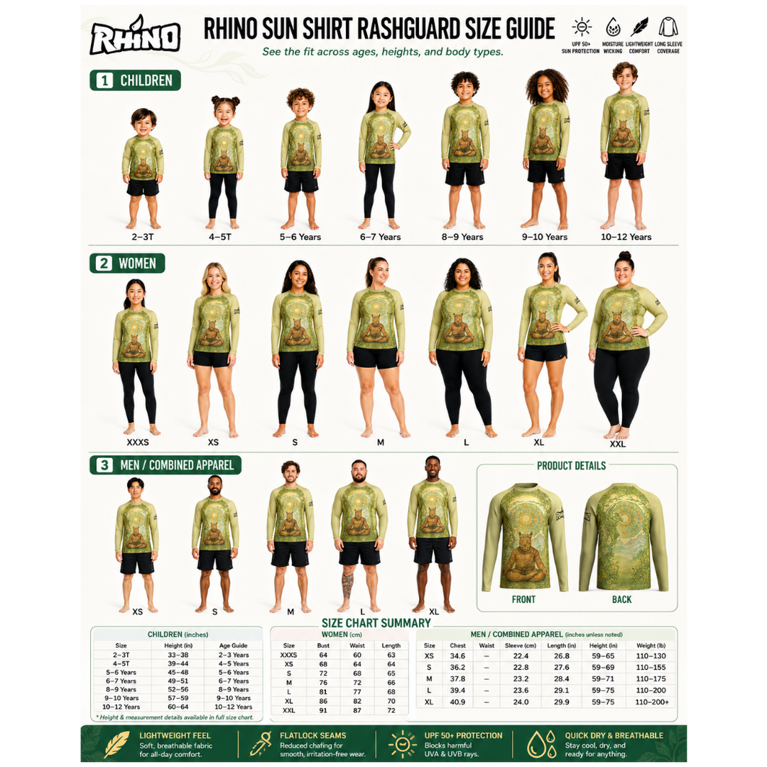 Zen Rhino - UPF 50 Rashguard