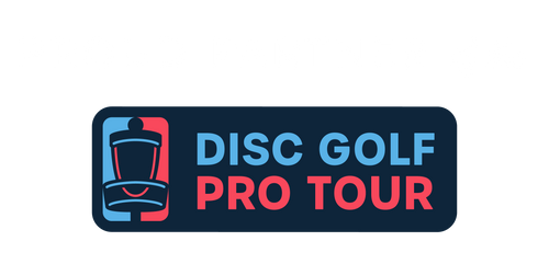 Proud Partner of the Disc Golf Pro Tour — Rhino Skin Solutions badge.