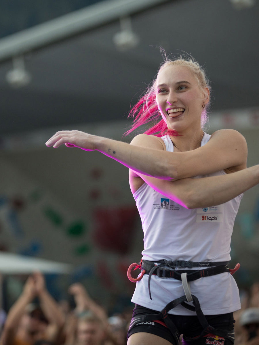 Climber Janja — Rhino Skin Solutions athlete community.