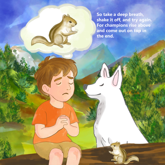 Champions Chipmunk It: A Kids’ Story About Courage, Grit, and Trying Again