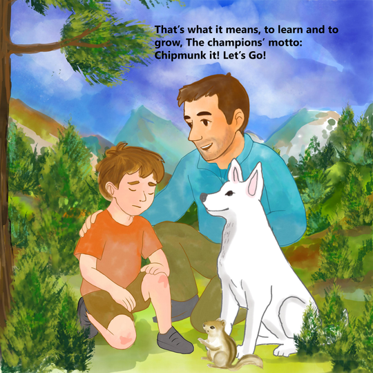 Champions Chipmunk It: A Kids’ Story About Courage, Grit, and Trying Again