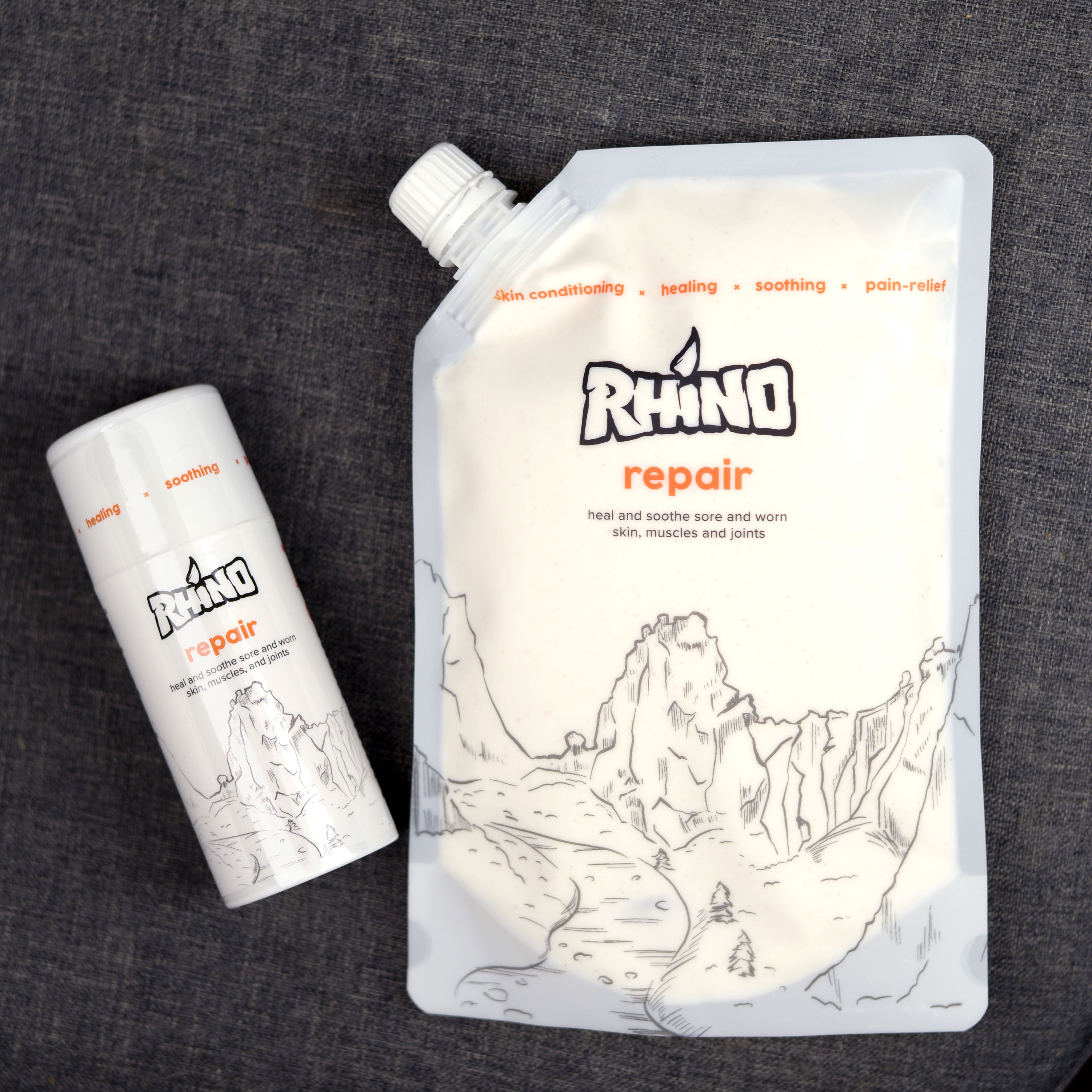 Rhino Repair Cream | Athlete Lotion for Skin & Muscle