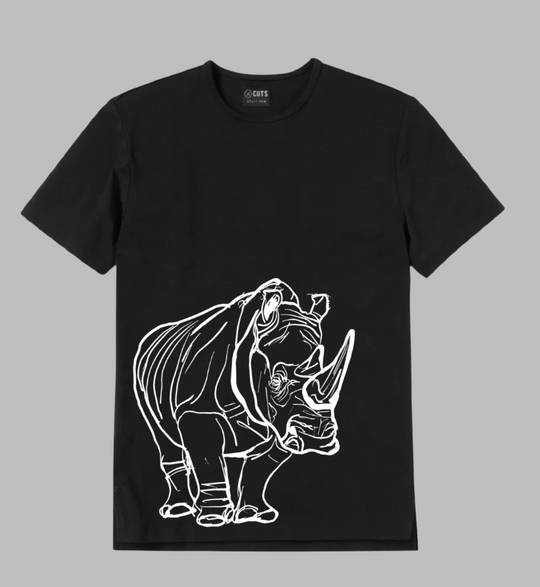 Rhino Illustration T-Shirts