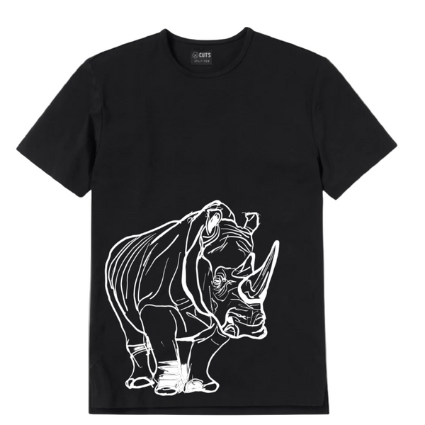 Rhino Illustration T-Shirts